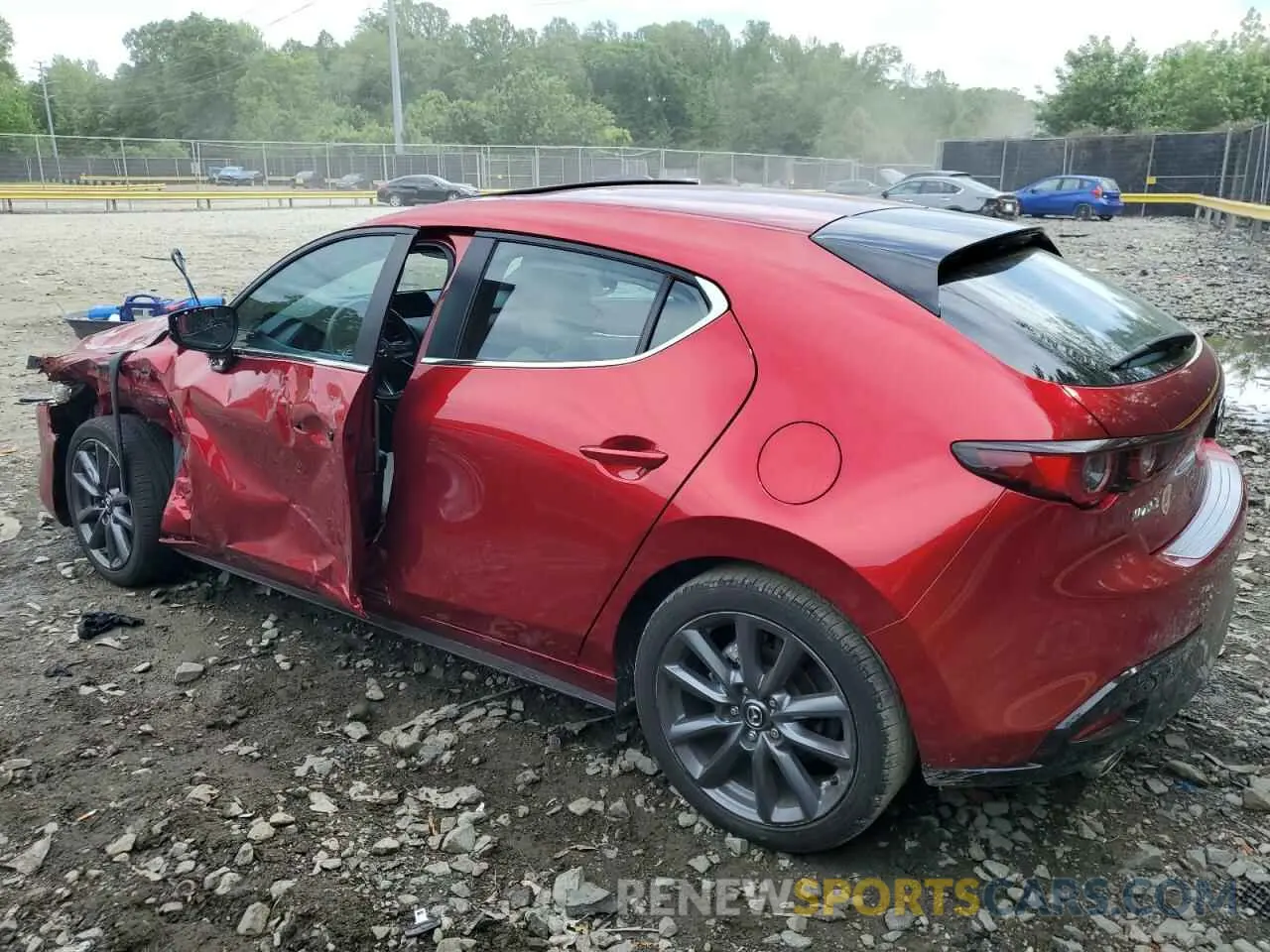 2 Photograph of a damaged car JM1BPALM4P1613140 MAZDA 3 2023