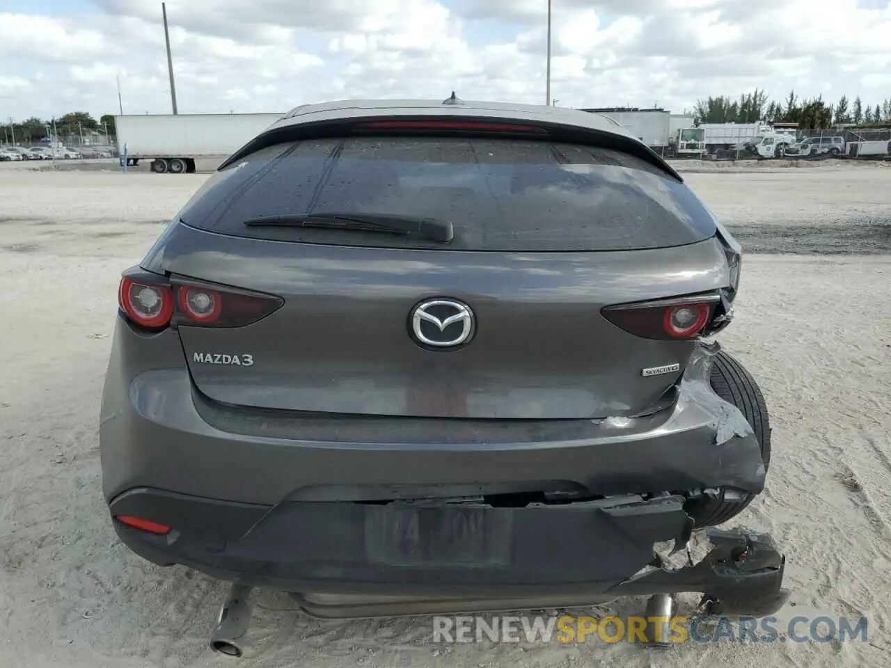 6 Photograph of a damaged car JM1BPAMMXP1621855 MAZDA 3 2023