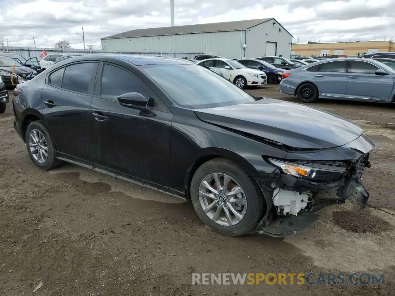 4 Photograph of a damaged car JM1BPACM7R1717138 MAZDA 3 2024