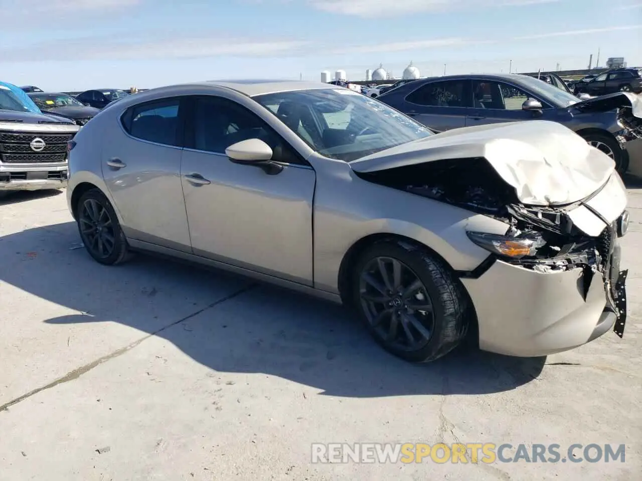 4 Photograph of a damaged car JM1BPALM3R1701678 MAZDA 3 2024