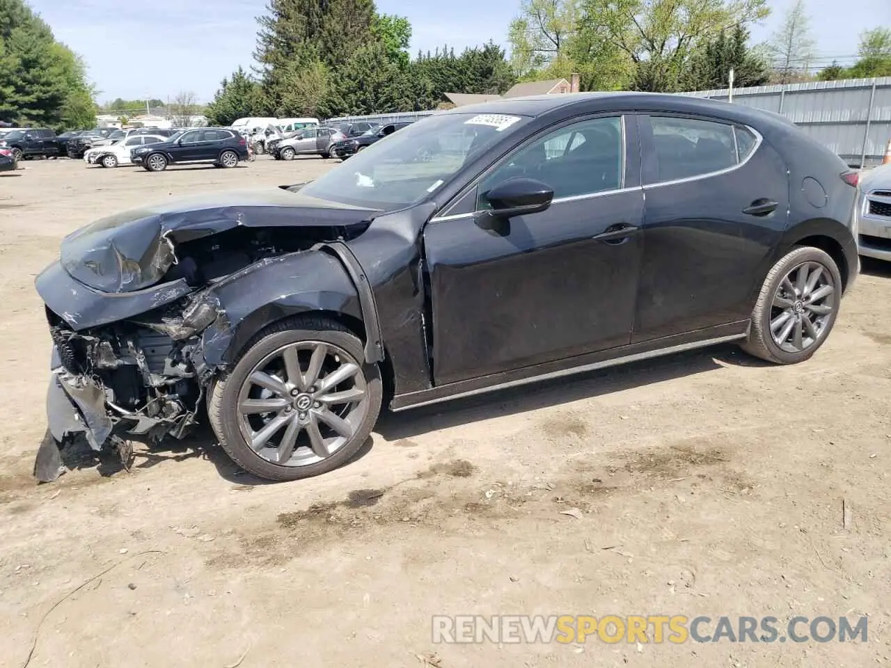 1 Photograph of a damaged car JM1BPALM6R1721343 MAZDA 3 2024