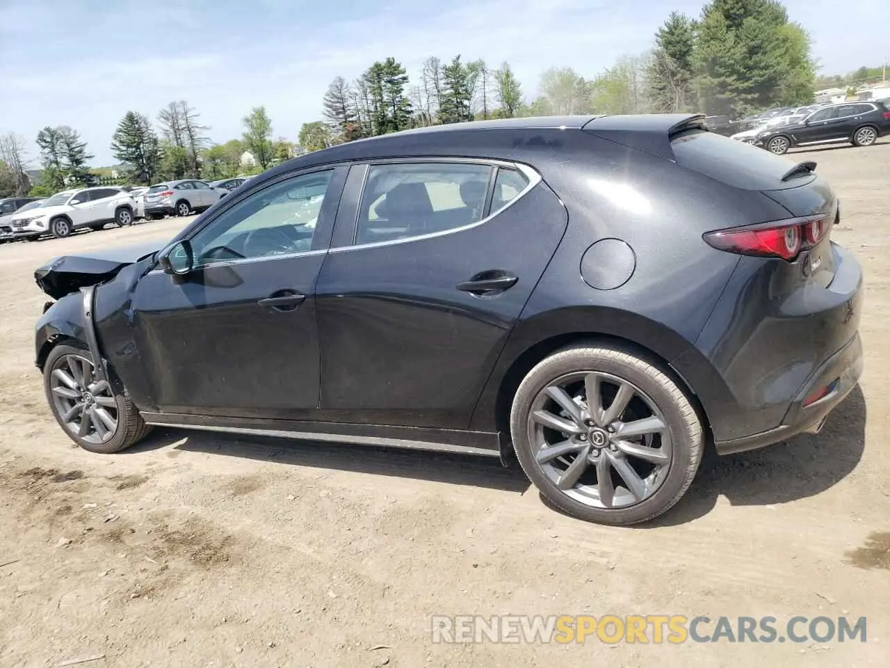 2 Photograph of a damaged car JM1BPALM6R1721343 MAZDA 3 2024