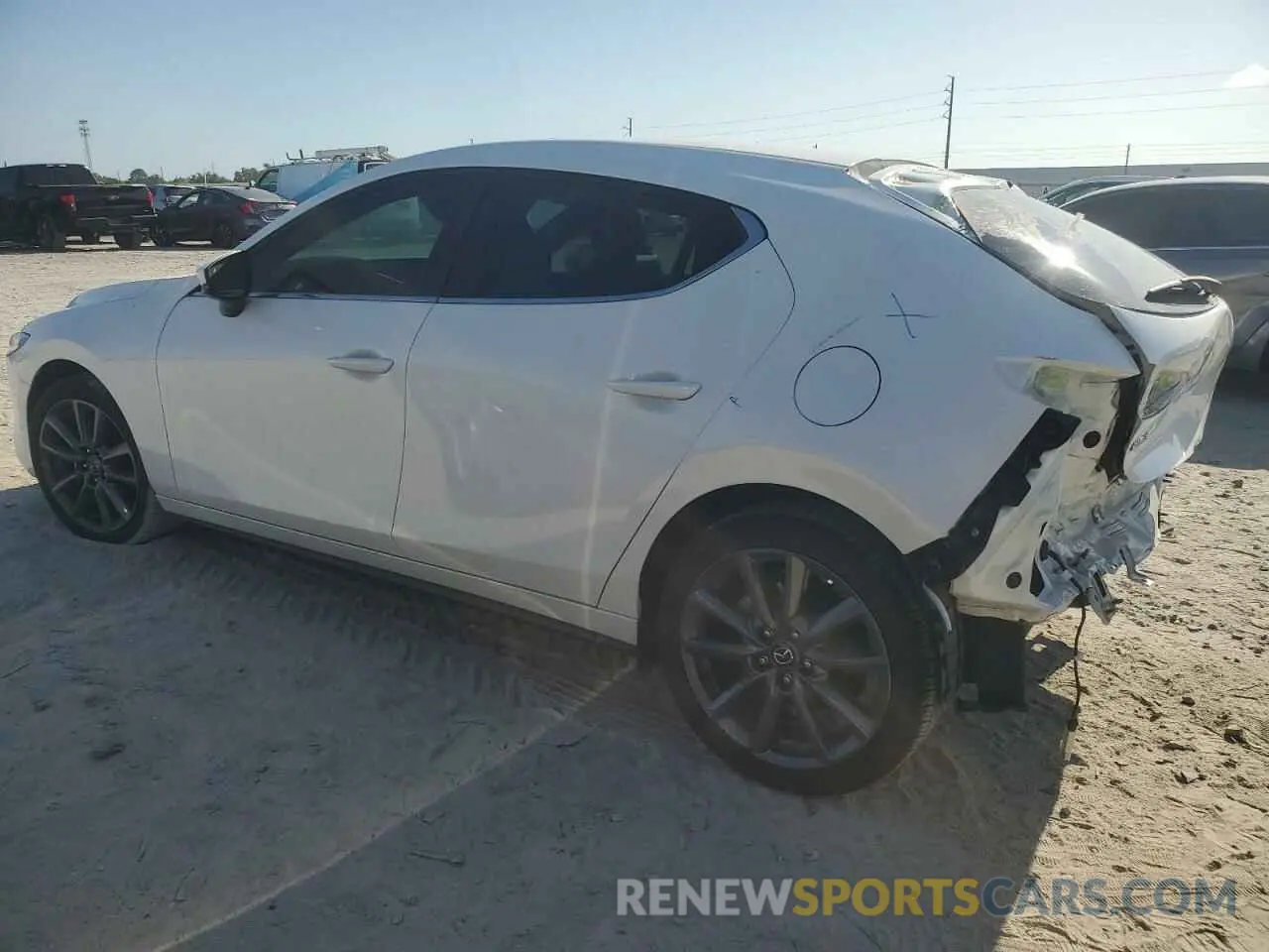 2 Photograph of a damaged car JM1BPALM9R1709400 MAZDA 3 2024