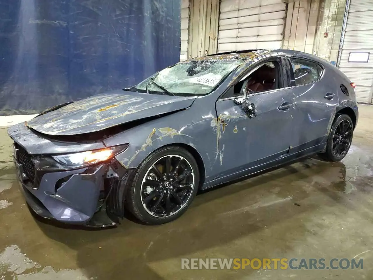 1 Photograph of a damaged car JM1BPBLM2R1709387 MAZDA 3 2024
