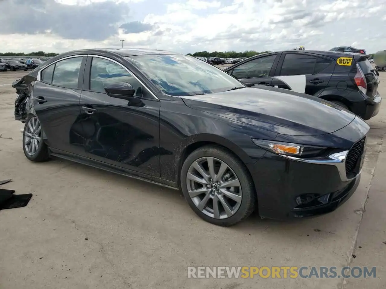 4 Photograph of a damaged car 3MZBPACM1SM458006 MAZDA 3 2025