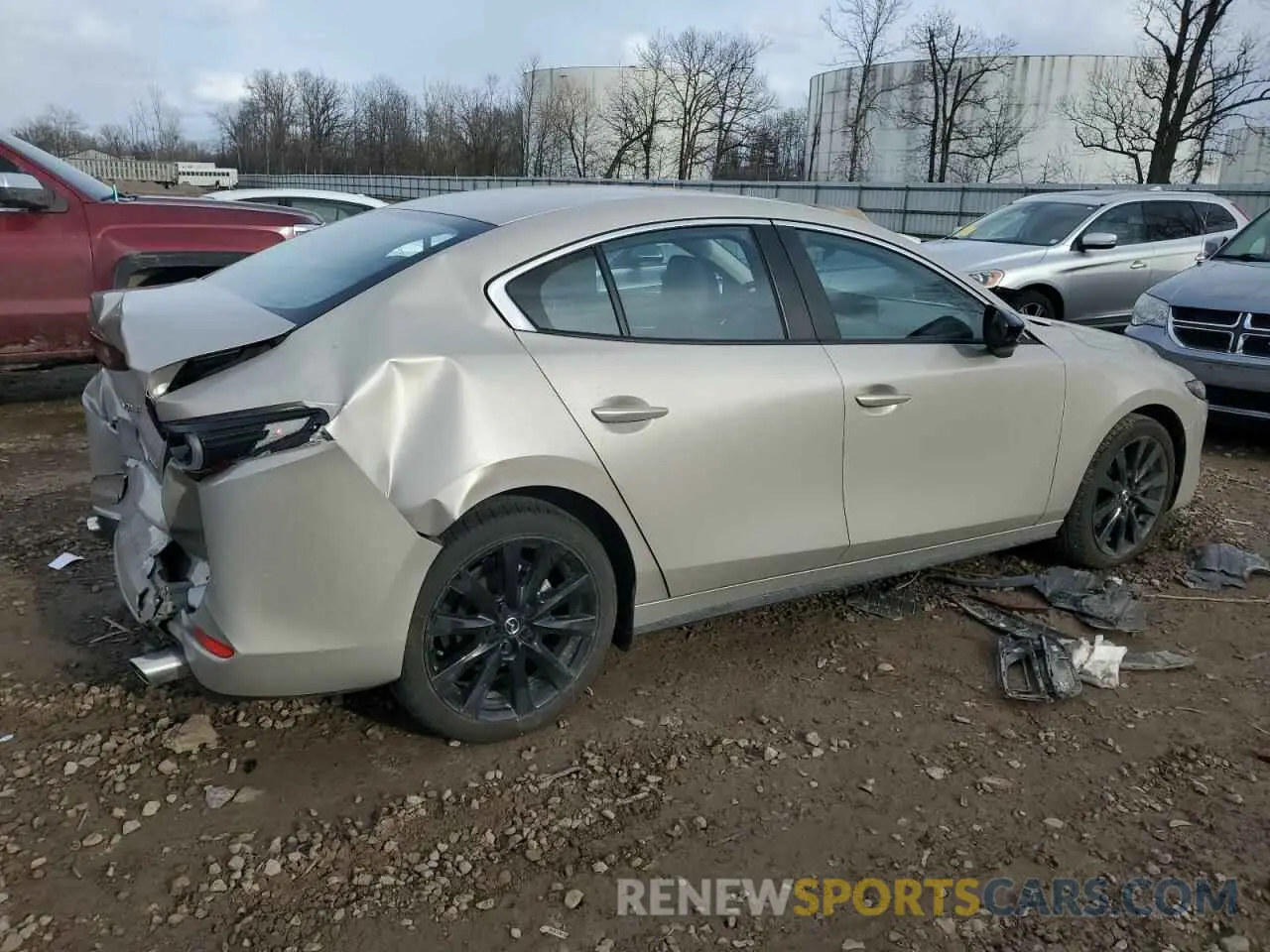 3 Photograph of a damaged car JM1BPABM6S1755922 MAZDA 3 2025