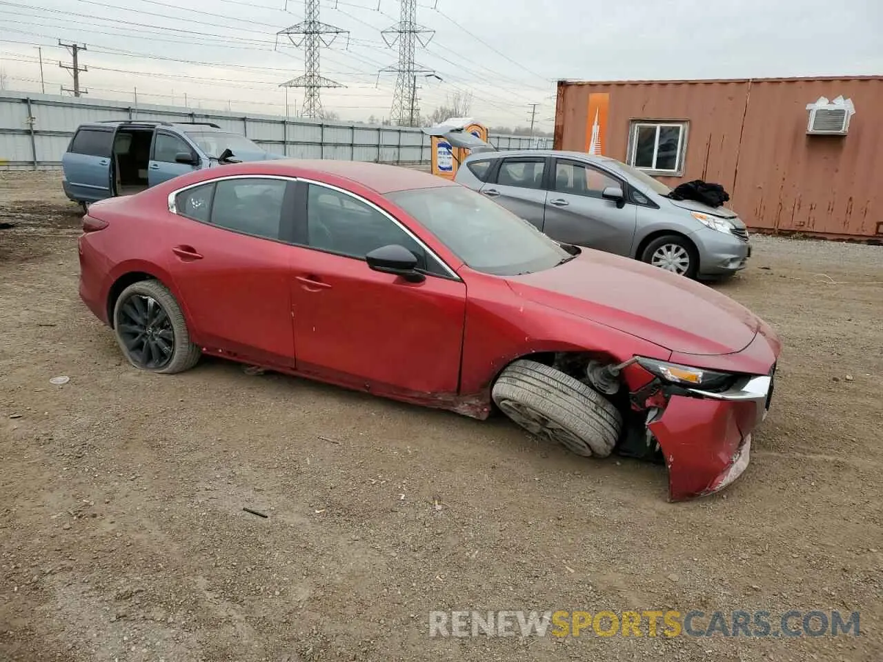 4 Фотография поврежденного автомобиля 3MZBPABM8RM401670 MAZDA 3 SELECT S 2024