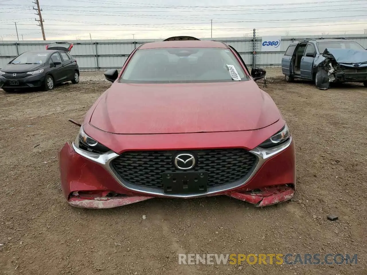 5 Фотография поврежденного автомобиля 3MZBPABM8RM401670 MAZDA 3 SELECT S 2024