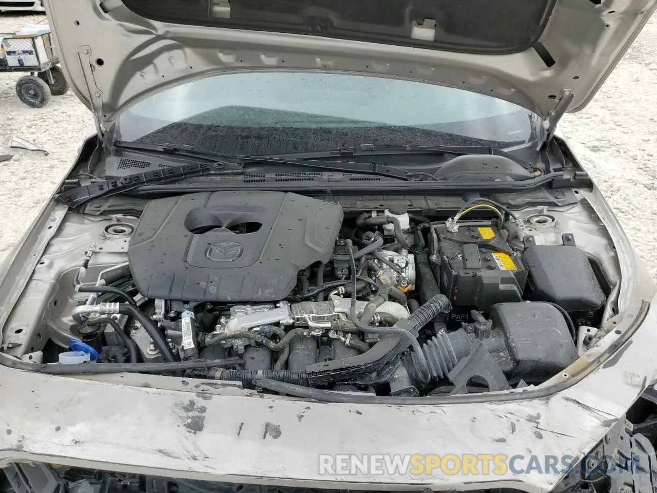 11 Фотография поврежденного автомобиля JM1BPAKM1R1716262 MAZDA 3 SELECT S 2024
