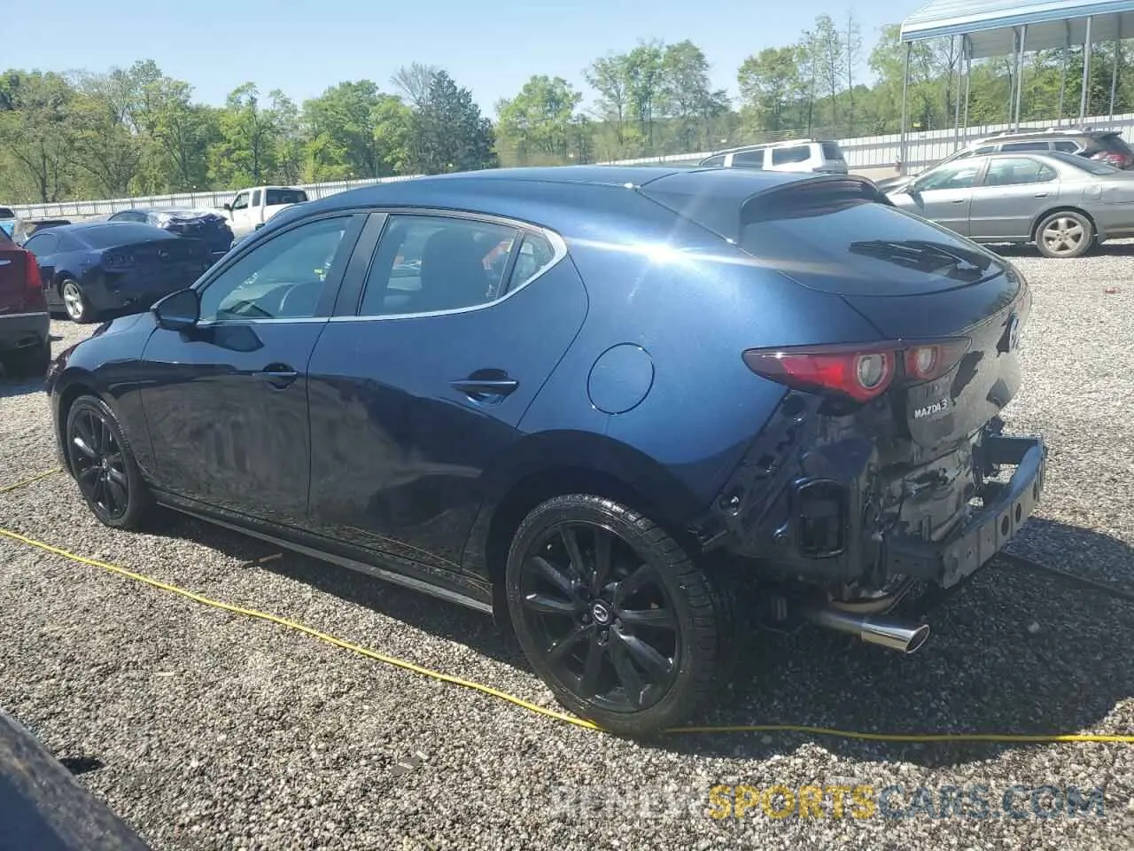 2 Фотография поврежденного автомобиля JM1BPAKM5R1704941 MAZDA 3 SELECT S 2024