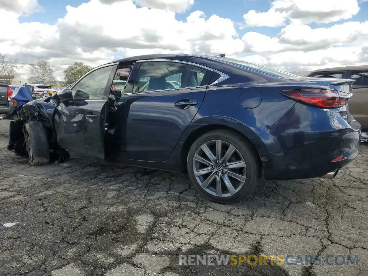 2 Photograph of a damaged car JM1GL1TY5K1503310 MAZDA 6 2019
