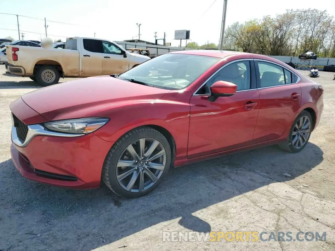 1 Photograph of a damaged car JM1GL1TY7K1506127 MAZDA 6 2019