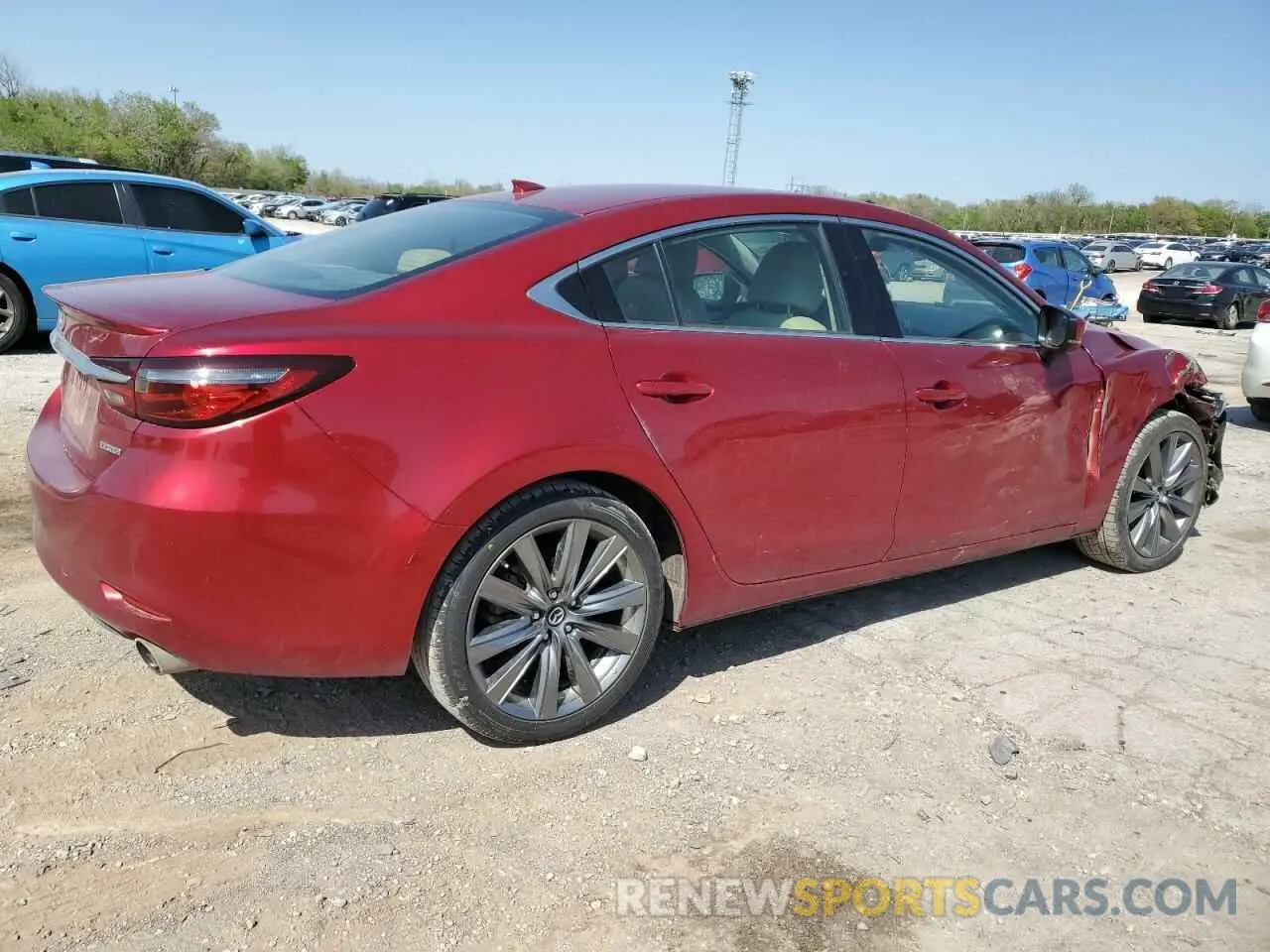 3 Photograph of a damaged car JM1GL1TY7K1506127 MAZDA 6 2019