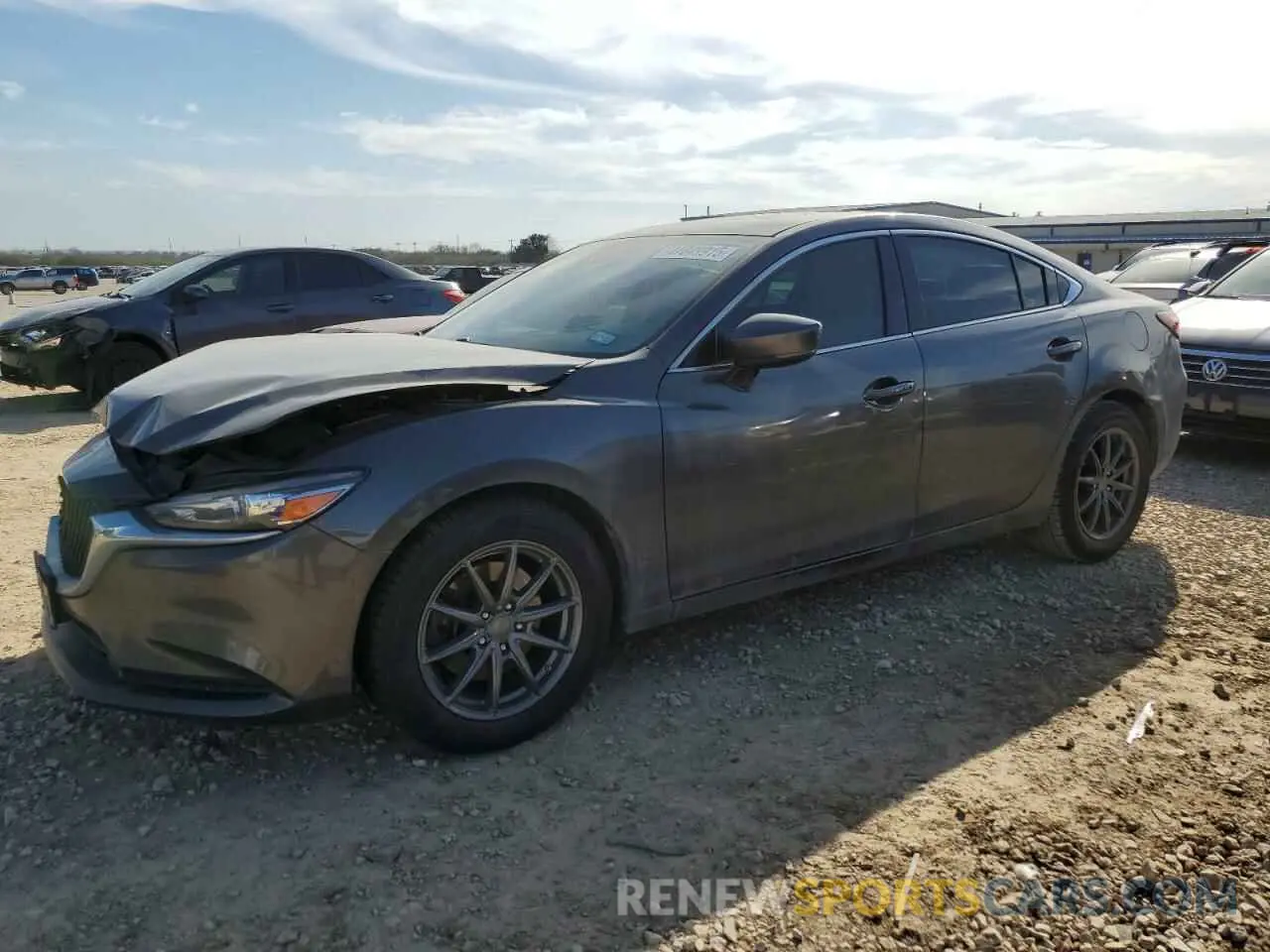 1 Фотография поврежденного автомобиля JM1GL1TY9K1503570 MAZDA 6 2019