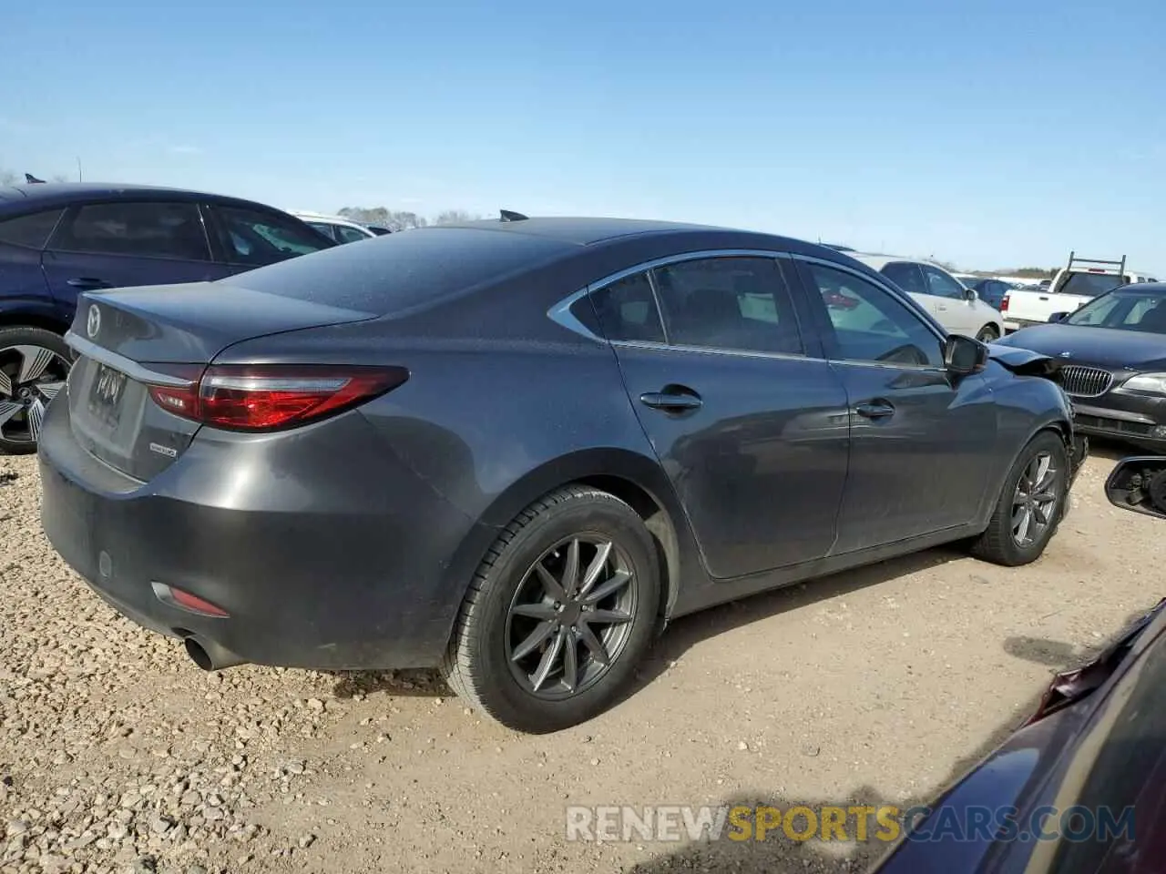 3 Фотография поврежденного автомобиля JM1GL1TY9K1503570 MAZDA 6 2019