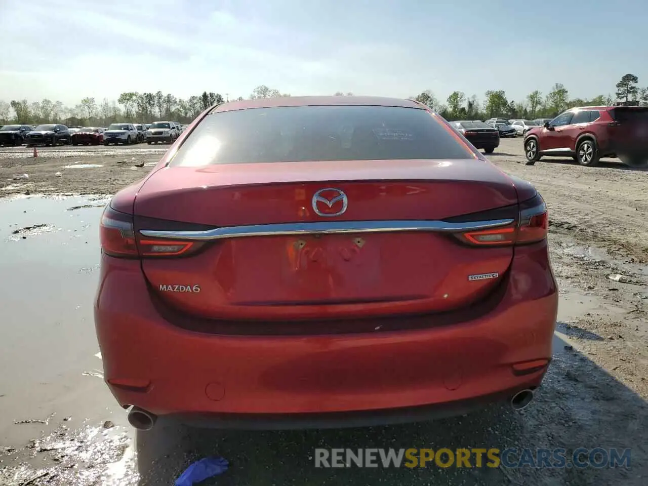 6 Photograph of a damaged car JM1GL1UM2K1509013 MAZDA 6 2019