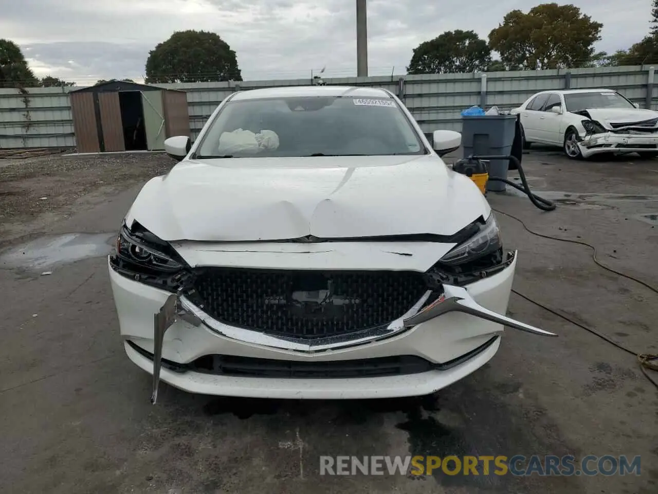 5 Фотография поврежденного автомобиля JM1GL1UM6K1502839 MAZDA 6 2019