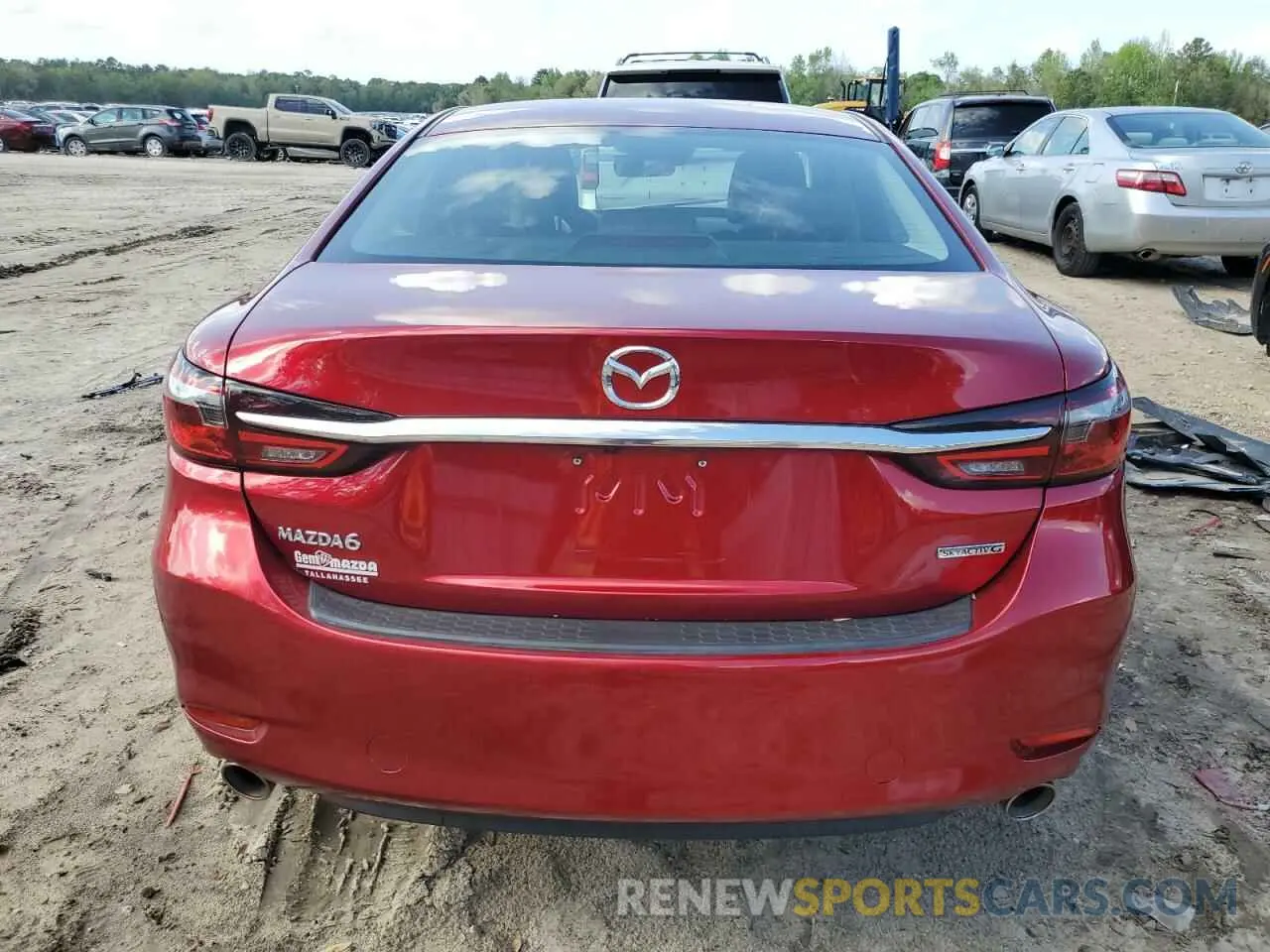 6 Photograph of a damaged car JM1GL1VM1K1505291 MAZDA 6 2019
