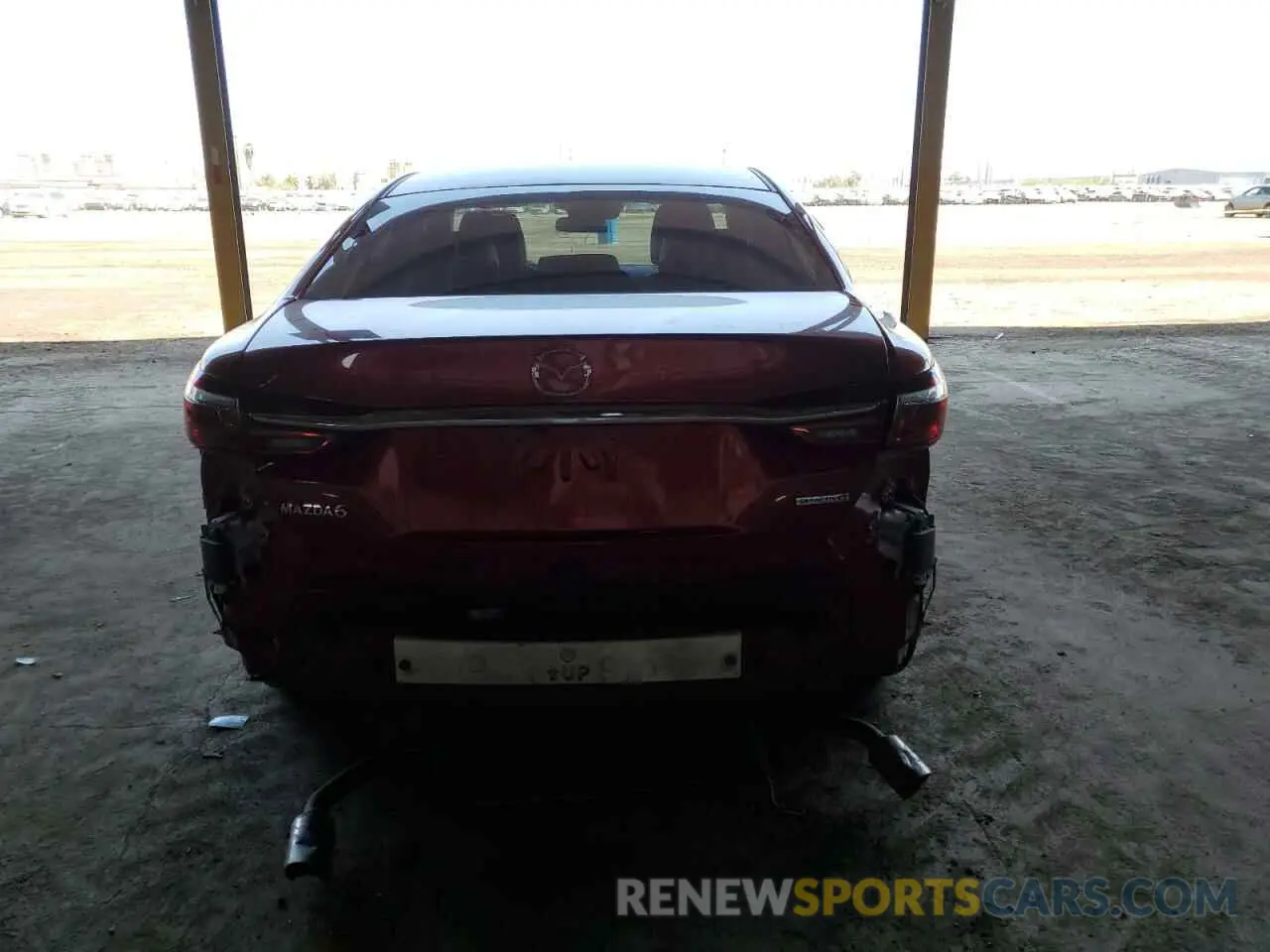 6 Фотография поврежденного автомобиля JM1GL1VM7K1507336 MAZDA 6 2019