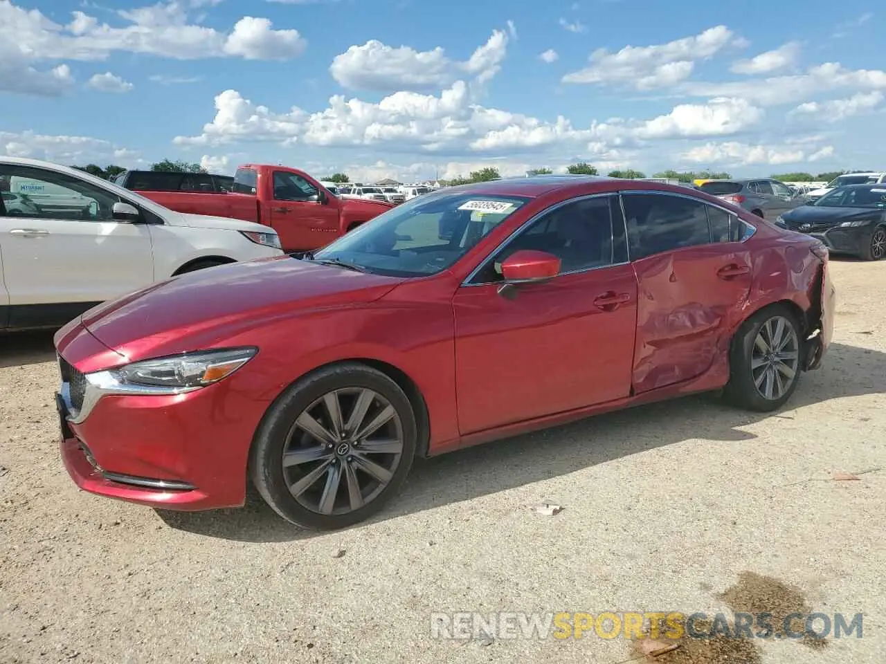 1 Фотография поврежденного автомобиля JM1GL1VM9K1510321 MAZDA 6 2019