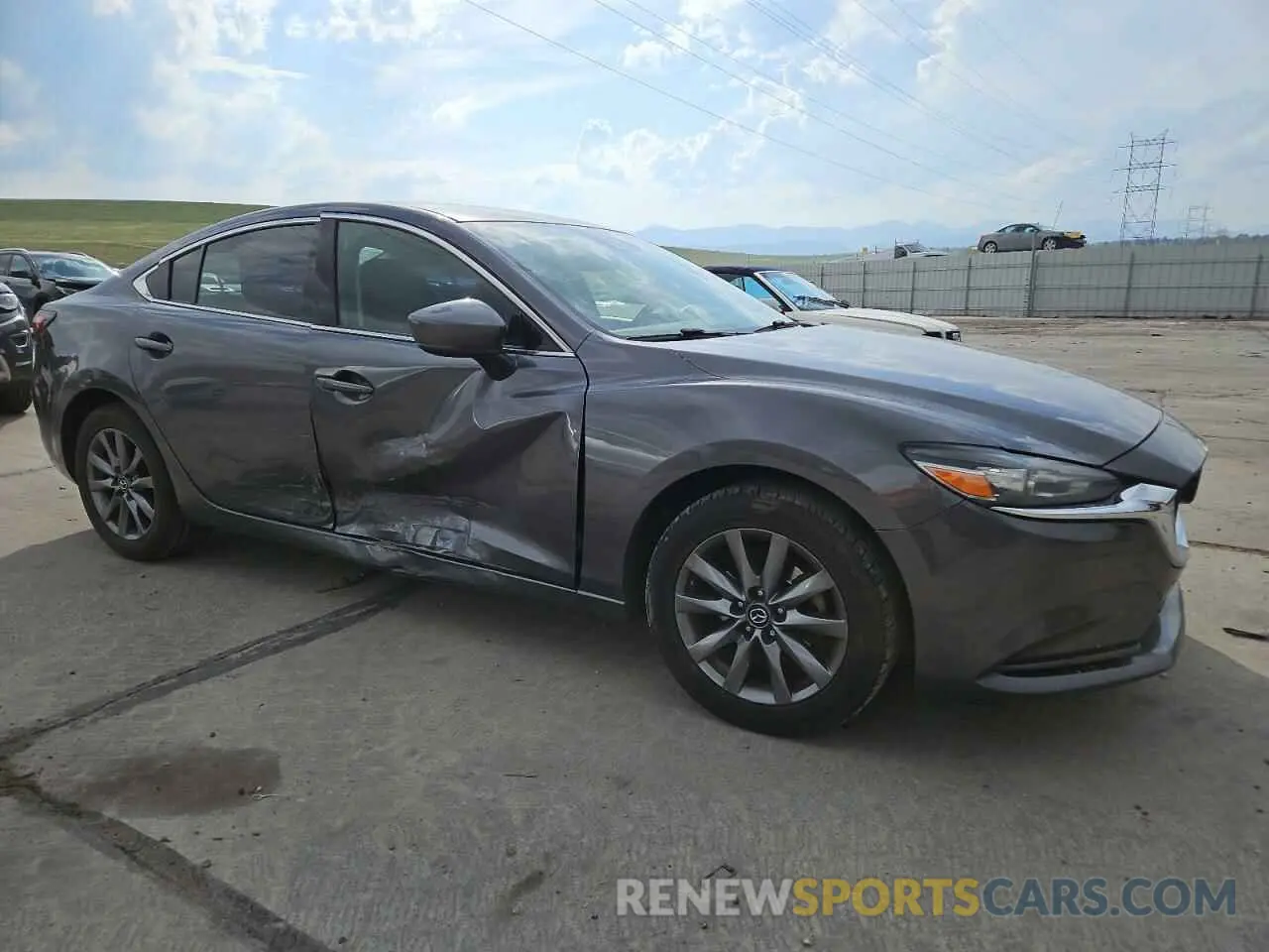 4 Photograph of a damaged car JM1GL1UM5L1524378 MAZDA 6 2020