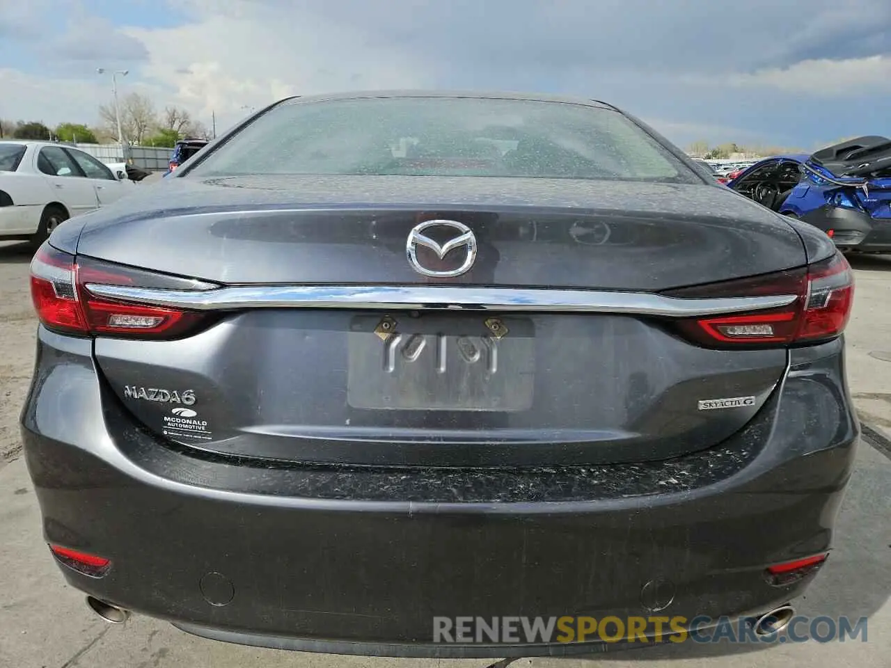6 Photograph of a damaged car JM1GL1UM5L1524378 MAZDA 6 2020