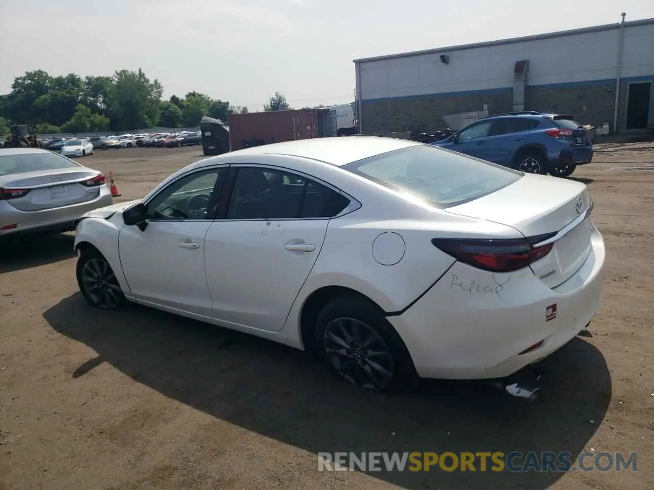2 Фотография поврежденного автомобиля JM1GL1UM7L1517805 MAZDA 6 2020