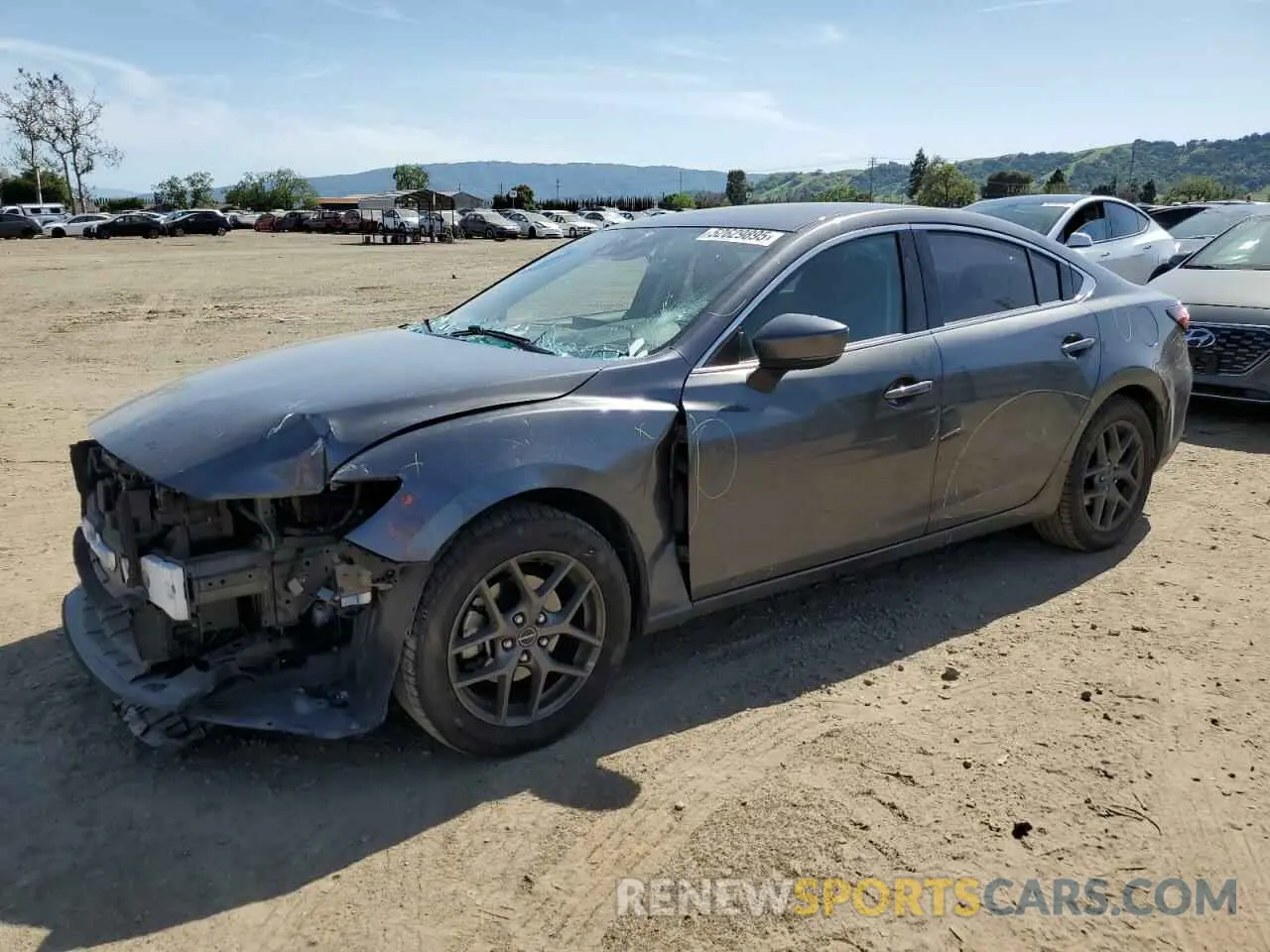 1 Photograph of a damaged car JM1GL1UM8L1516694 MAZDA 6 2020