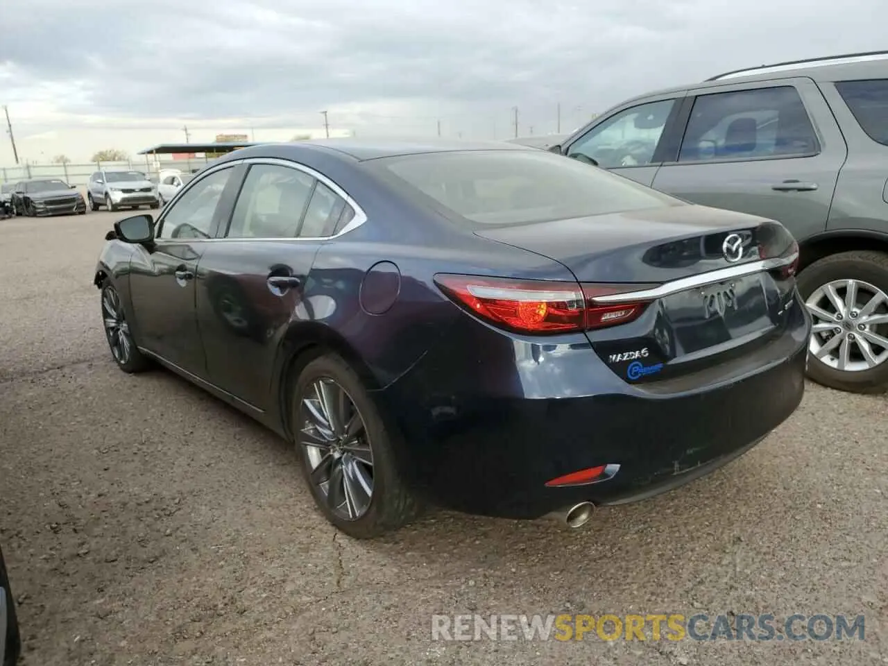 2 Фотография поврежденного автомобиля JM1GL1VM5L1514075 MAZDA 6 2020