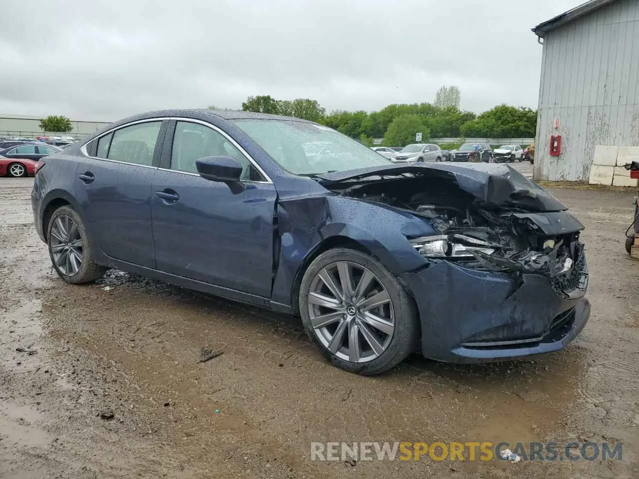 4 Photograph of a damaged car JM1GL1VM6L1516319 MAZDA 6 2020