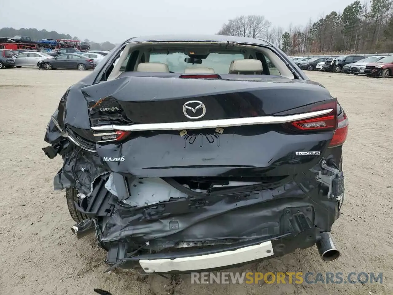 6 Фотография поврежденного автомобиля JM1GL1VM6L1525537 MAZDA 6 2020