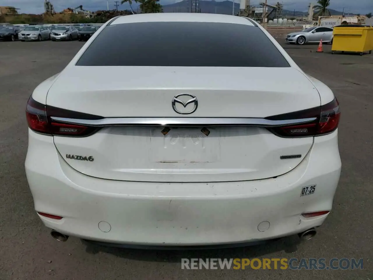 6 Фотография поврежденного автомобиля JM1GL1VM8L1520887 MAZDA 6 2020