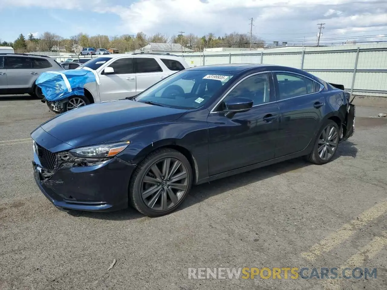 1 Photograph of a damaged car JM1GL1TY3M1600461 MAZDA 6 2021