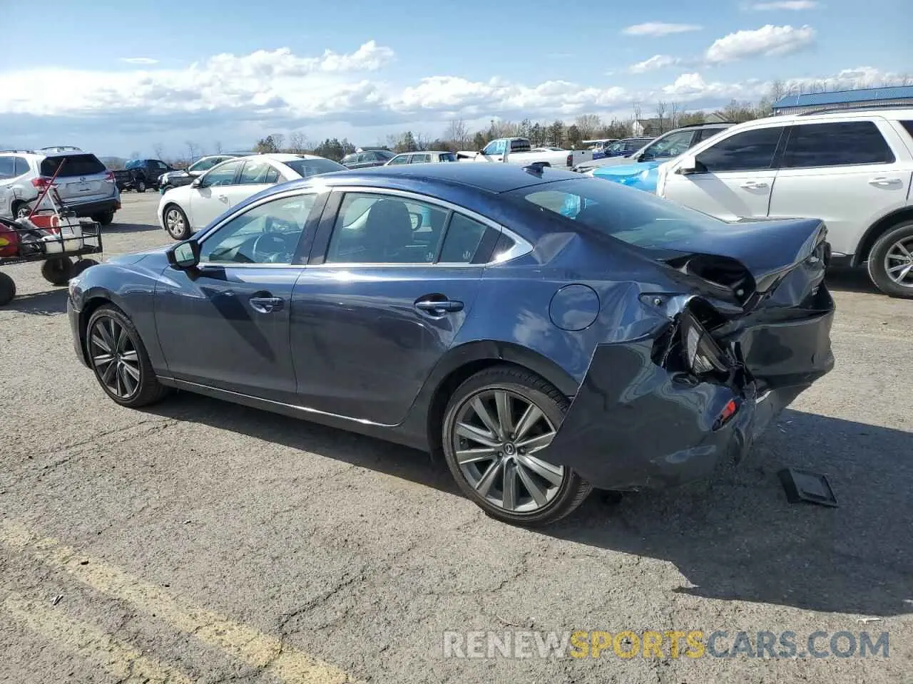 2 Photograph of a damaged car JM1GL1TY3M1600461 MAZDA 6 2021