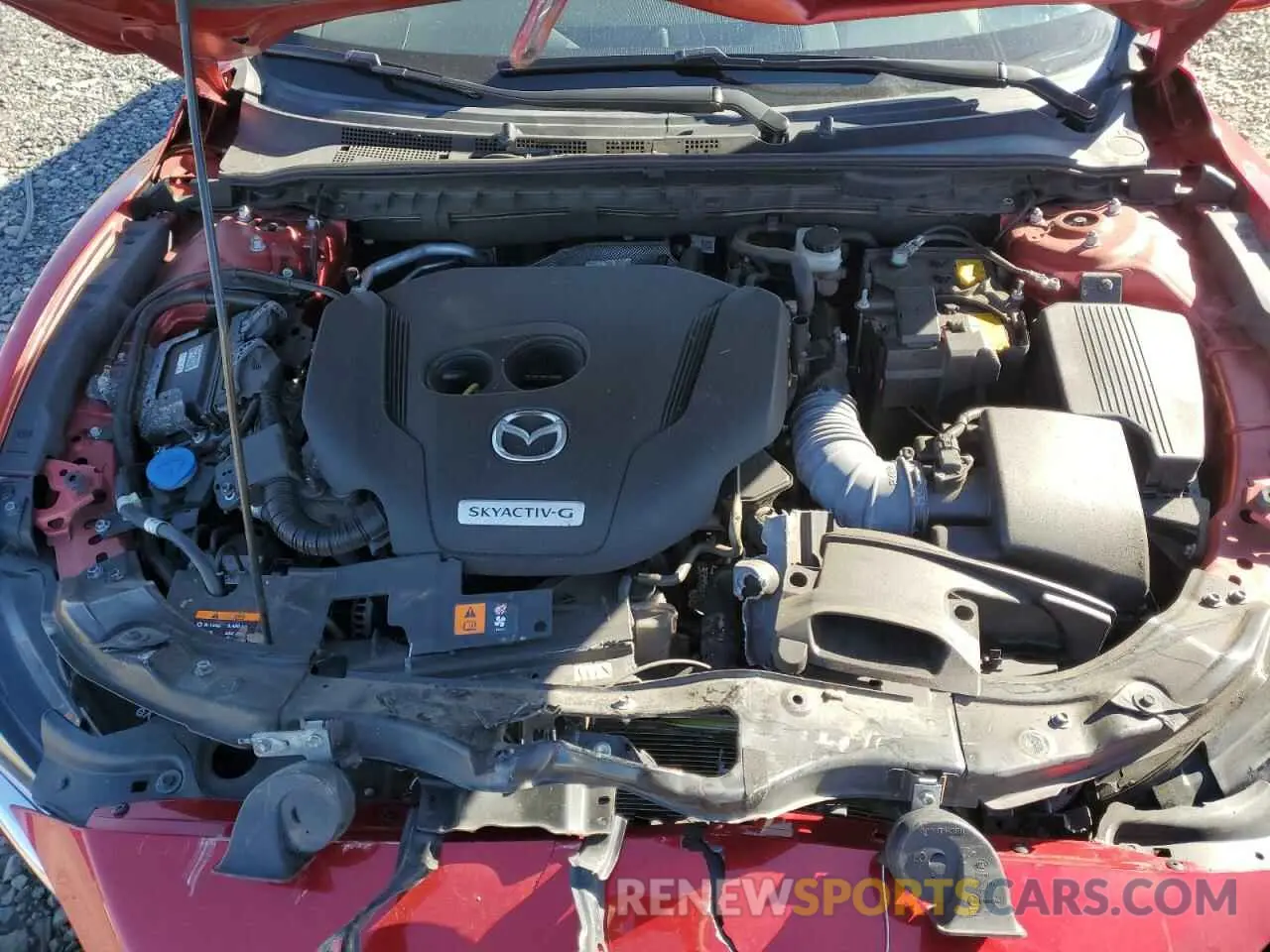 11 Фотография поврежденного автомобиля JM1GL1TYXM1605124 MAZDA 6 2021