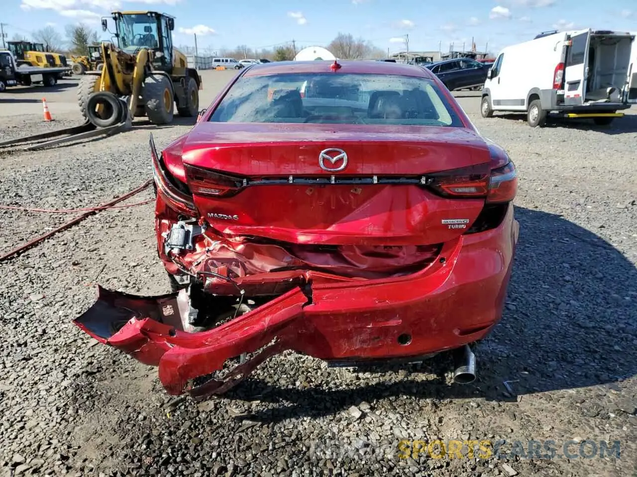 6 Фотография поврежденного автомобиля JM1GL1TYXM1605124 MAZDA 6 2021