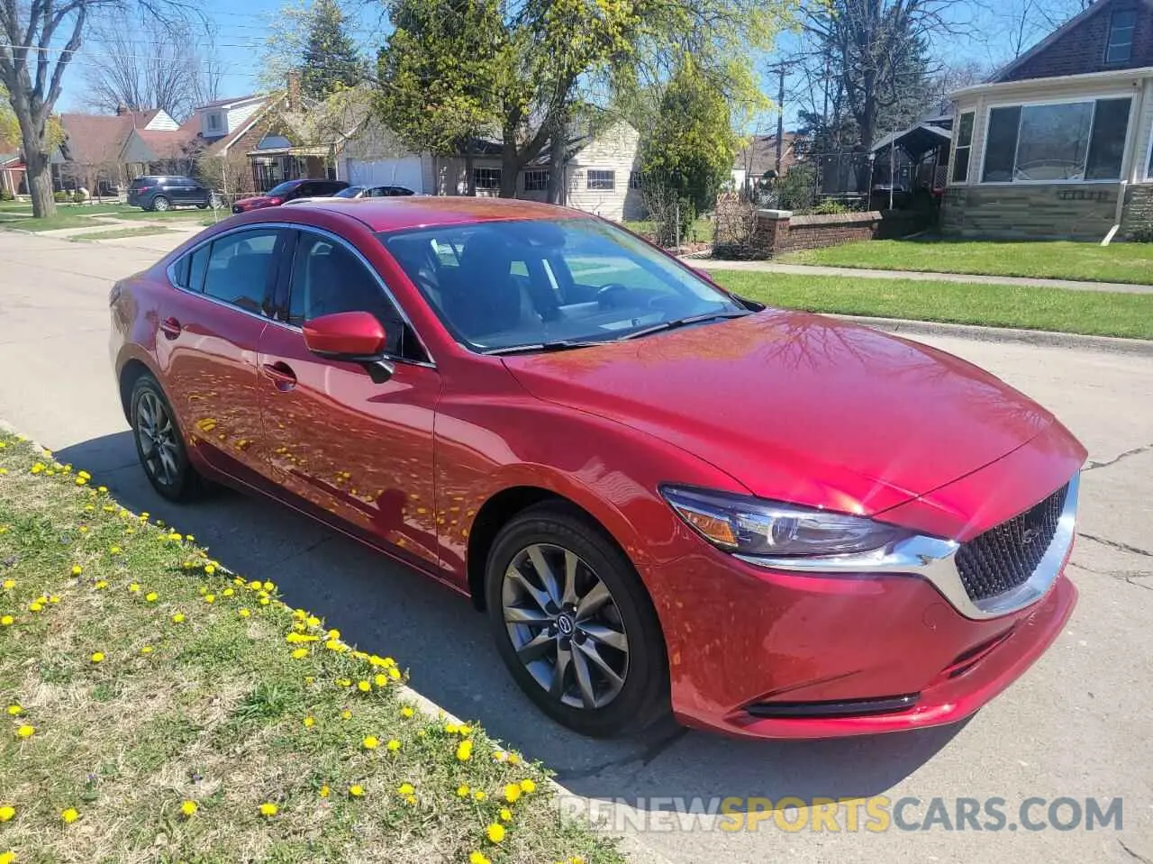 1 Фотография поврежденного автомобиля JM1GL1UM1M1613723 MAZDA 6 2021
