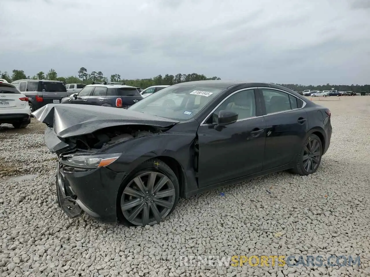 1 Photograph of a damaged car JM1GL1VM4M1605162 MAZDA 6 2021
