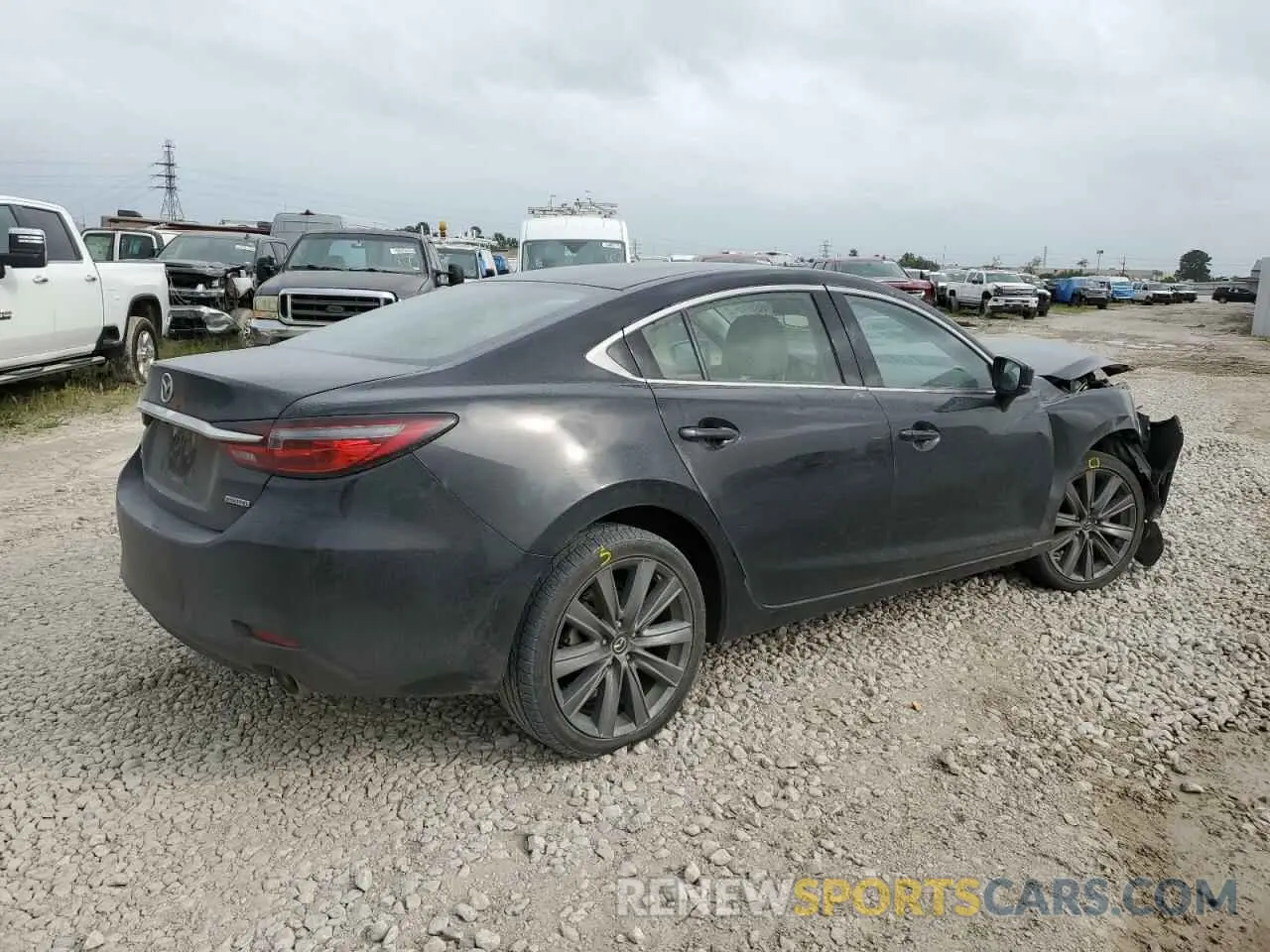 3 Photograph of a damaged car JM1GL1VM4M1605162 MAZDA 6 2021