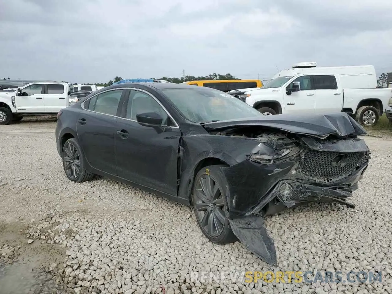 4 Photograph of a damaged car JM1GL1VM4M1605162 MAZDA 6 2021