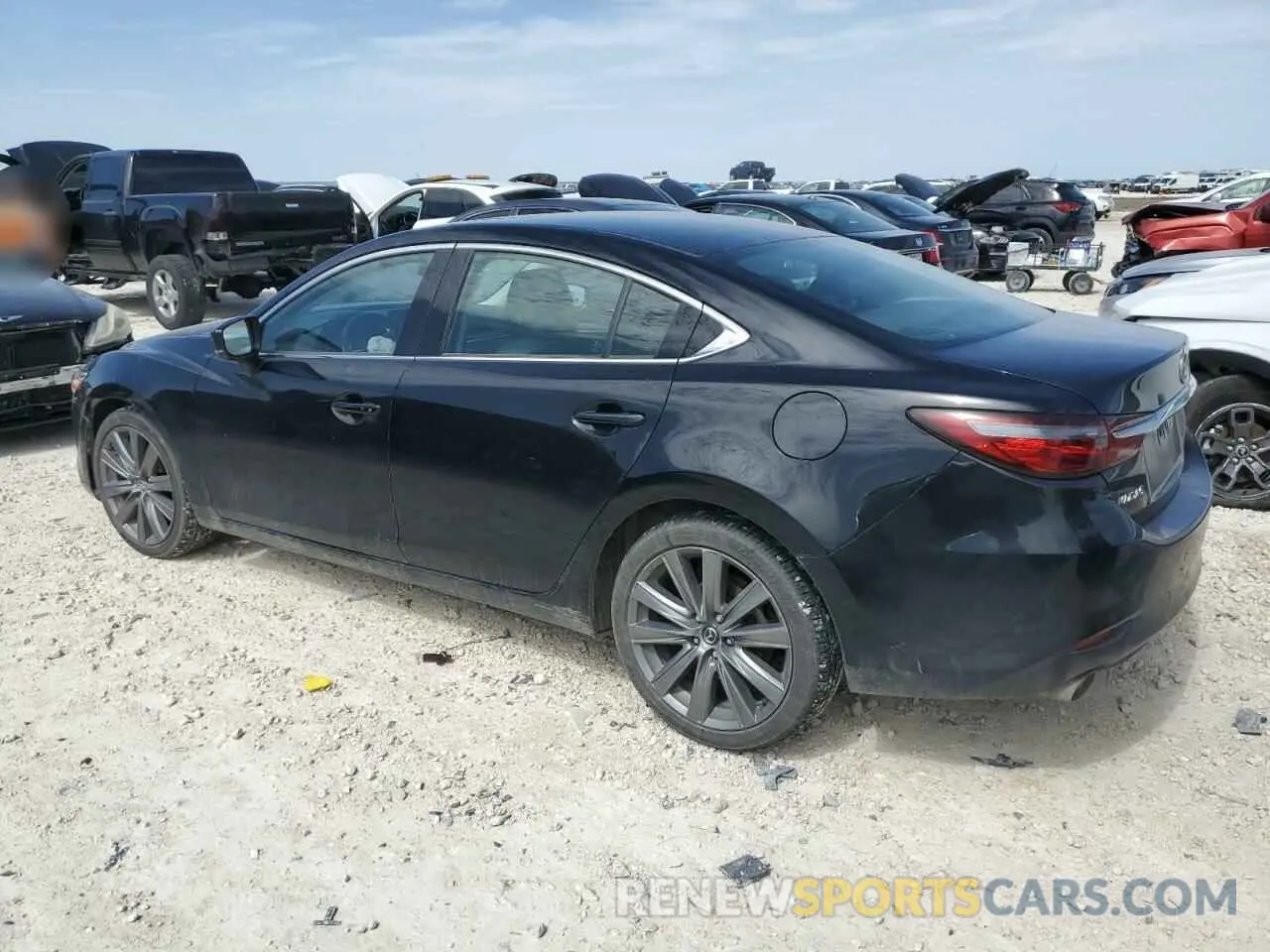 2 Фотография поврежденного автомобиля JM1GL1VM4M1605291 MAZDA 6 2021