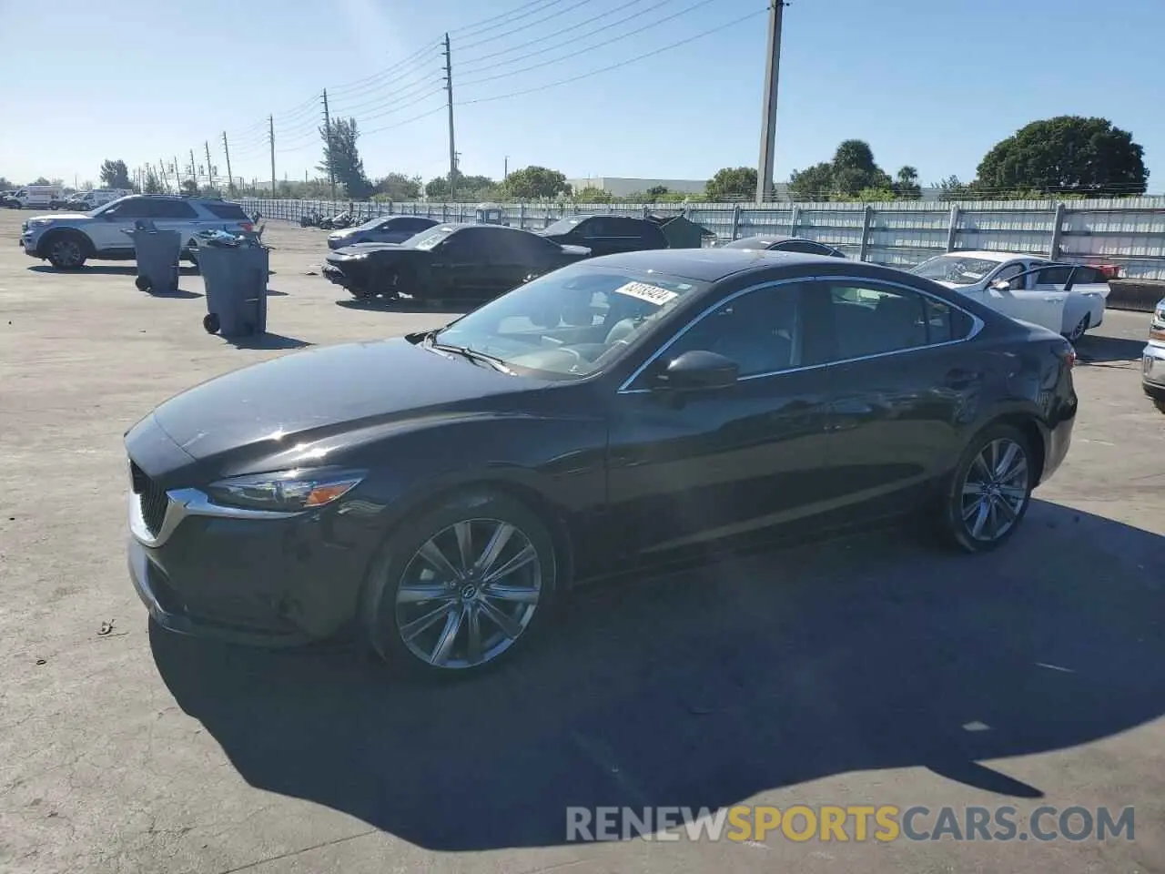 1 Photograph of a damaged car JM1GL1VM7M1614986 MAZDA 6 2021