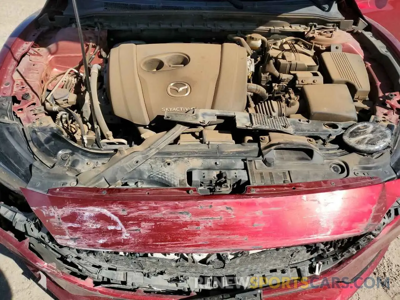 11 Фотография поврежденного автомобиля JM1GL1VM8M1600451 MAZDA 6 2021