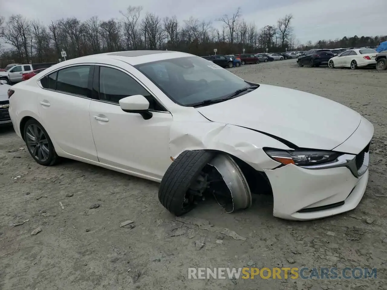 4 Photograph of a damaged car JM1GL1VMXM1608373 MAZDA 6 2021
