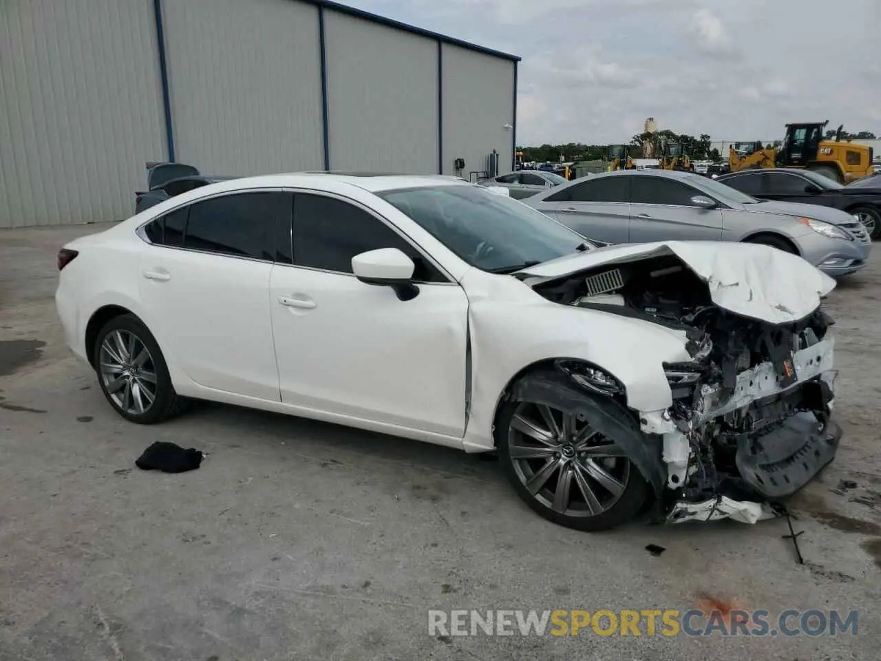 4 Photograph of a damaged car JM1GL1WY2M1615027 MAZDA 6 2021