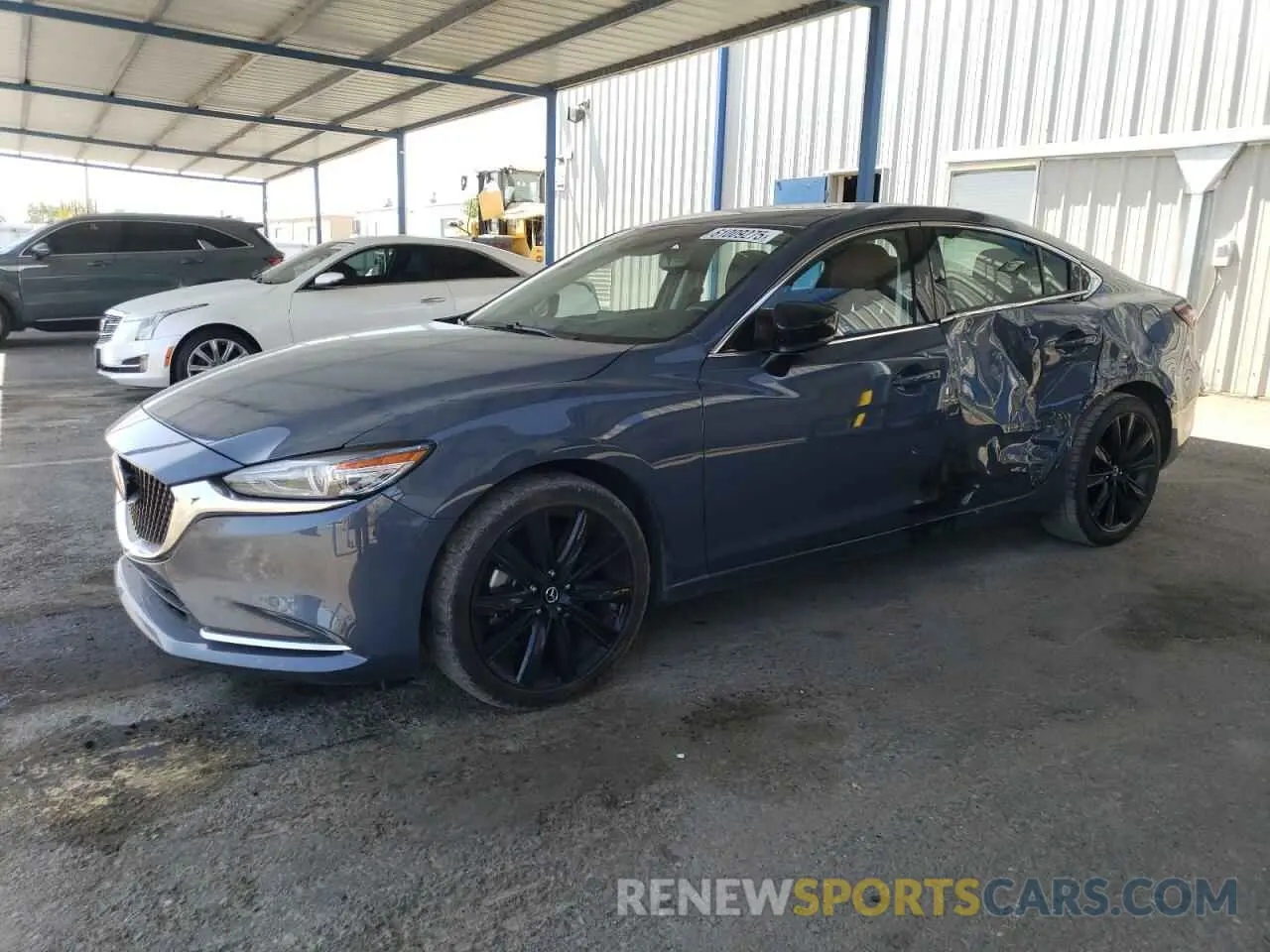 1 Photograph of a damaged car JM1GL1WY3M1619068 MAZDA 6 2021