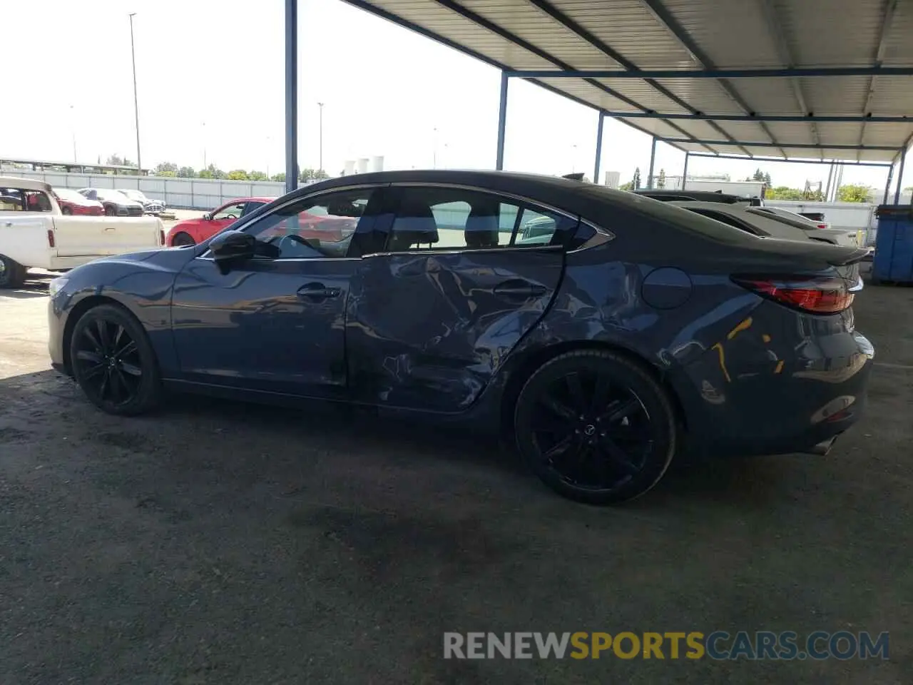 2 Photograph of a damaged car JM1GL1WY3M1619068 MAZDA 6 2021