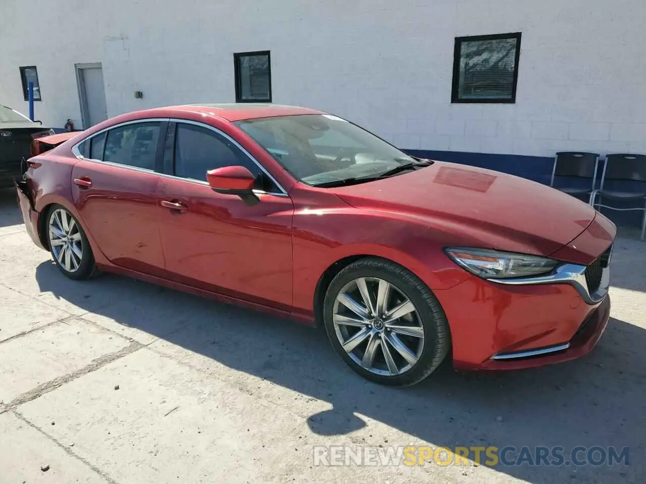 4 Фотография поврежденного автомобиля JM1GL1WY8M1605828 MAZDA 6 2021