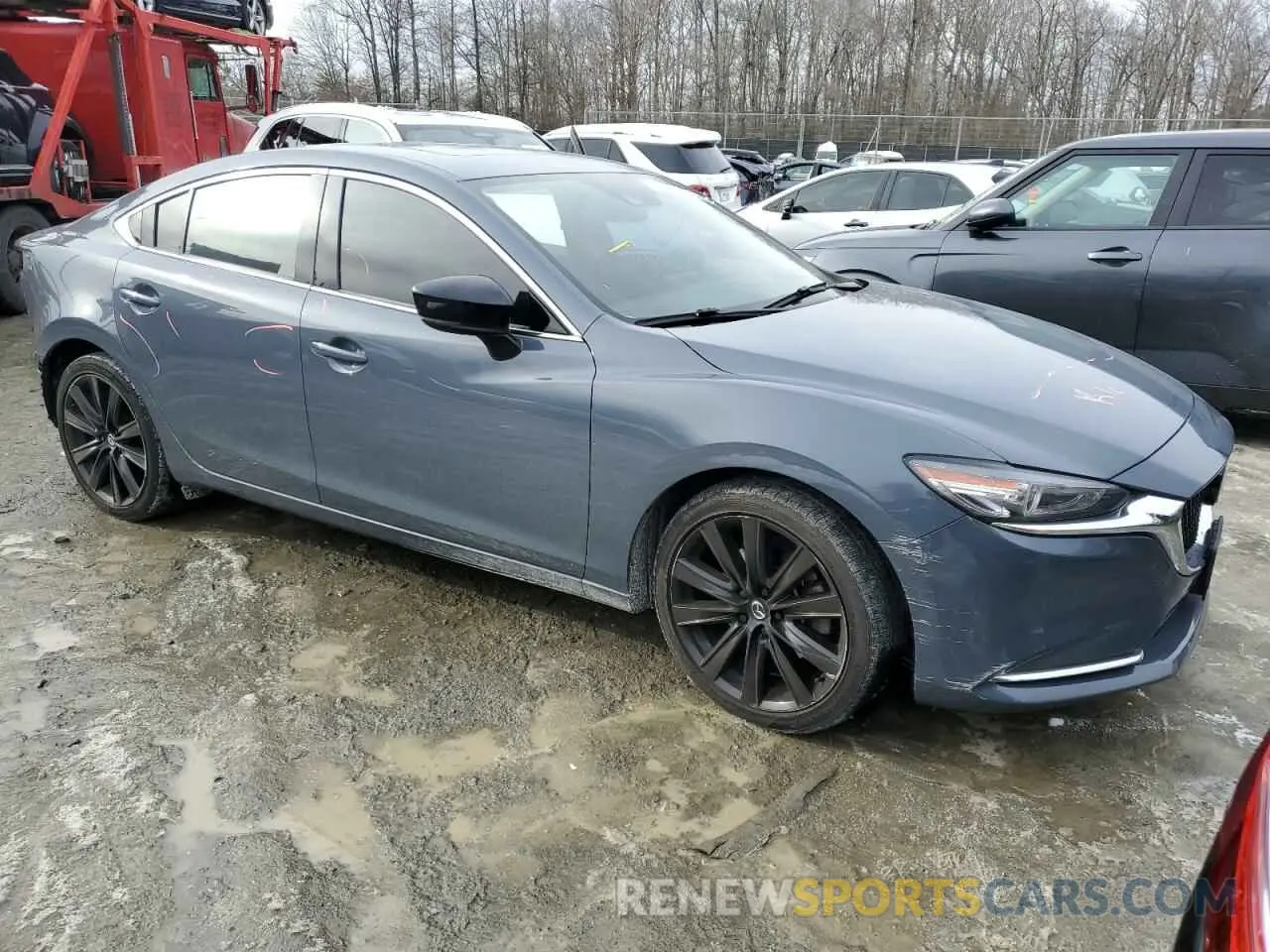 4 Фотография поврежденного автомобиля JM1GL1WY9M1616420 MAZDA 6 2021