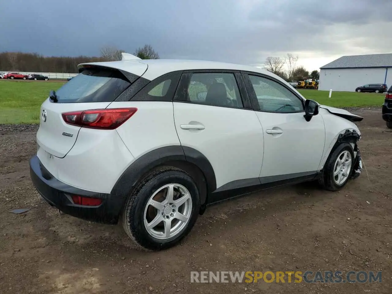 3 Photograph of a damaged car JM1DKDB70K0443216 MAZDA CX-3 2019
